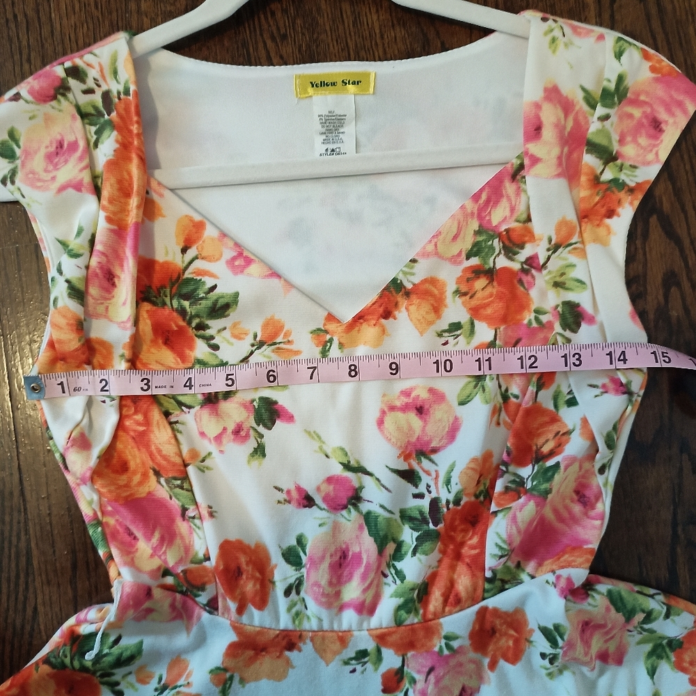 Modcloth Floral Dress (size Small) - Picture 3 of 6